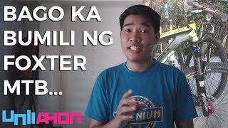 OK ba yung FOXTER Foxter Mountain Bikes  Review ng Specs 2018 [upl. by Ottillia282]