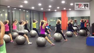 Fitness19 Coreo con Fitball [upl. by Uke18]