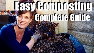 How to Make Compost From Start to FinishQuick amp Easy Complete Guide with Digital Table of Contents [upl. by Calysta]