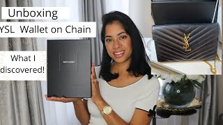 YSL Wallet on Chain Unboxing What I discovered on the strap will surprise youCari Salgado1020 [upl. by Israel]