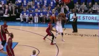 Kevin Durant 36 points 17 in 4th quarter vs Miami Heat full highlights GM1 NBA FINALS 20120612 [upl. by Alur]