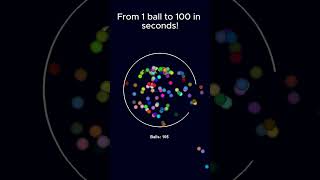 From 1 ball to 100 in seconds [upl. by Chrotoem]