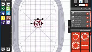 Oneminute Monogram with BERNINA Toolbox Embroidery Software [upl. by Perkins732]