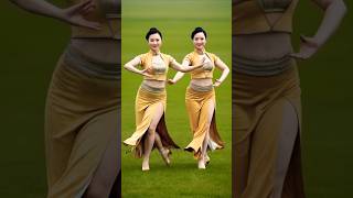 Two beautiful women in the countryside with magical dance atg americagottalent dance [upl. by Eelime]