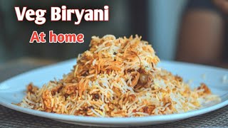 Veg Biryaniव्हेज बिर्याणीVeg Biryani recipe marathihow to make Veg Biryani at home [upl. by Ettenrahc]