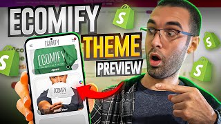 ECOMIFY Theme Preview  Shopify Theme 2024 🔥 [upl. by Risan301]