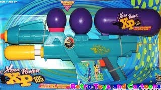 Super Soaker XP 105 Larami 1996 Commercial Retro Toys and Cartoons [upl. by Snehpets]