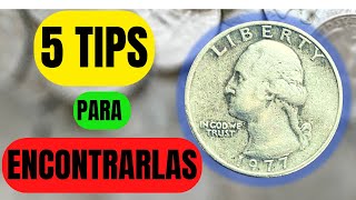 5 MONEDAS de 25 centavos VALIOSAS para PRINCIPIANTES [upl. by Freddie251]