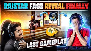 RAISTAR FACE REVEAL FINALLY  GYANSUJAN amp RAISTAR LAST GAMEPLAY  Garena Free Fire [upl. by Llerdnam]