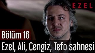 Ezel 16Bölüm Ezel Ali Cengiz Tefo Sahnesi [upl. by Frisse]