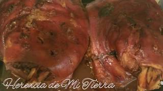 Lechon o Pernil de Cerdo  ¿Como hacer un Pernil de Cerdo al Horno [upl. by Ahseinek436]