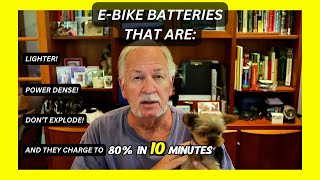 Ebike Batteries That Charge In 10 Minutes  Solid State Batteries [upl. by Sabba]