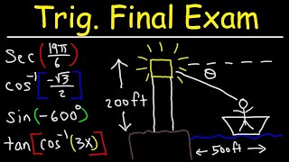 Trigonometry Final Exam Review [upl. by Nosiram921]