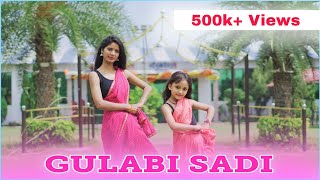 Gulabi Sadi  Dance Cover  Trending Marathi Song  Sanju Rathod  Prajakta Ghag [upl. by Ateekal]