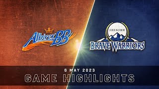 Niigata Albirex Bb vs Shinshu Brave Warriors  Game Highlights [upl. by Lachus]