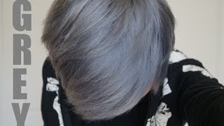 How to Dye Your Hair SilverGrey THE SAFE WAY [upl. by Leonardo618]