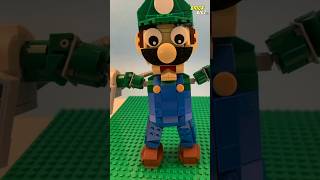 HUGE LEGO Luigi Stop Motion legoluigi [upl. by Tracie]