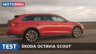 Test auta Škoda Octavia Scout  Motoring TA3 [upl. by Gibb730]