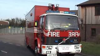 Bedfordshire Fire amp Rescue Service Stopsley ERULreg Volvo FL6 Turnout February 2012 [upl. by Anu]