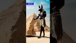 The Egyptian Anubis 👁️👁️😍shorts youtube pyramid [upl. by France]