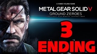 Metal Gear Solid 5 Ground Zeroes ENDING Walkthrough PART 3 1080p No Commentary TRUEHD QUALITY [upl. by Iraam]