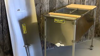 MAXANT  Mobile Uncapping Tank MUT  Product Review  Beekeeping [upl. by Tremaine965]