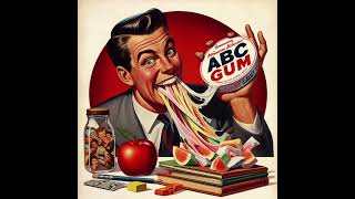 ABC Gum  1952 RESTORED JINGLE music newmusic ad abcd love aimusic oldrock [upl. by Ottie]