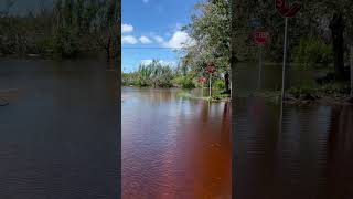 Sanibel Island Flooded hurricanemilton sanibelisland hurricane flooding [upl. by Ennaj399]