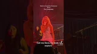 Sabrina Carpenter nonsense outro sabrinacarpenter sabrinacarpentertour nonsense [upl. by Nwadahs]