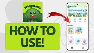 How To Use Widgetable App Easy Steps [upl. by Llehctim808]