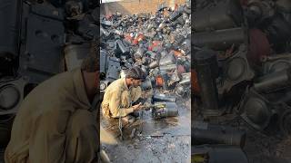 Ac Compressor Cutting for Copper  Scrap shorts youtubeshorts [upl. by Anev]