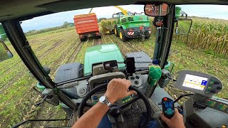 Cab View  Fendt 916 TMS  Mais Silage [upl. by Yeltnarb538]