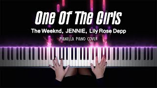 The Weeknd JENNIE amp Lily Rose Depp  One Of The Girls  Piano Cover by Pianella Piano [upl. by Nae]