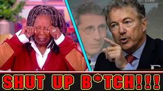 Whoopi Goldberg is speechless as Rand Paul destroys her with a fierce revenge [upl. by Maxentia]