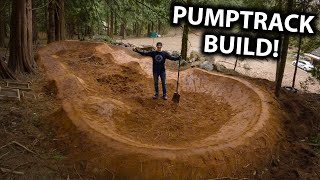 Breaking Ground on My New Backyard  Building a Pumptrack and Step Down [upl. by Cappella]