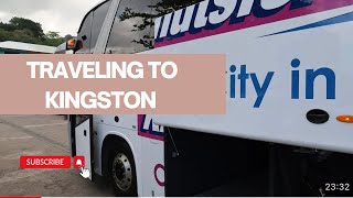 Travel Vlog Traveling to Kingston from Montego Bay on the Knutsford Express bus [upl. by Carry]