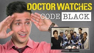 Real Doctor Reacts to CODE BLACK  Medical Drama Review  Doctor Mike [upl. by Ainezey]