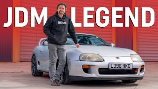 Richard Hammond welcomes the legendary Toyota Supra to The Smallest Cog Ft JimmyBroadbent [upl. by Doralynn]