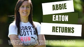 Abbie Eaton Updates Fans As She’s Back On The Track After Breaking Back [upl. by Jannel]