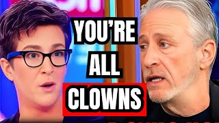 Jon Stewart EXPOSES MSNBC For BIASED Reporting [upl. by Shevlo12]