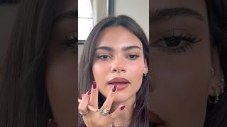 Ariana Greenblatt lip combo 💗beauty makeup makeuptutorial tutorial makeuptips viral shorts [upl. by Sugden344]