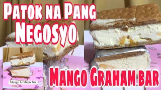 Patok na Pang Negosyo  Trending na Mango Graham bar Recipe [upl. by Yhtimit461]