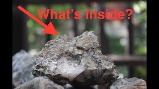 Whats Inside Acid Bath for a Calcite Rock [upl. by Mackenie]