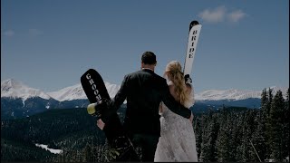 Kyle amp Meghan  Keystone Ski Wedding [upl. by Latsryc]