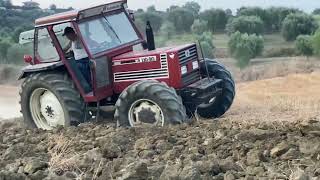 Fiatagri 11090 DT Pure Sound Deep Plowing [upl. by Arlynne]