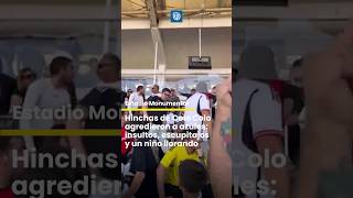 Hinchas de Colo Colo agredieron a azules insultos escupitajos y un niño llorando en el Monumental [upl. by Arimas861]