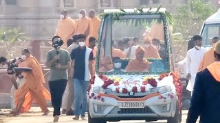 BAPS  YOGI FARM  NADIAD  MAHANT SWAMI MAHARAJ [upl. by Olen152]