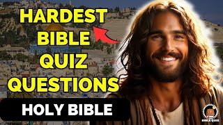 HOLY BIBLE QUIZ  15 BIBLE QUESTIONS TO TEST YOUR BIBLE KNOWLEDGE  Bible Quiz [upl. by Ledba]