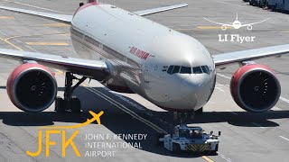 12 MINUTES OF PLANE SPOTTING at John F Kennedy International Airport [upl. by Aeneas683]