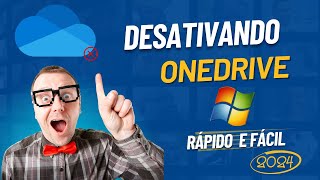 Como Desativar o OneDrive Tutorial Rápido e Fácil [upl. by Nylra]